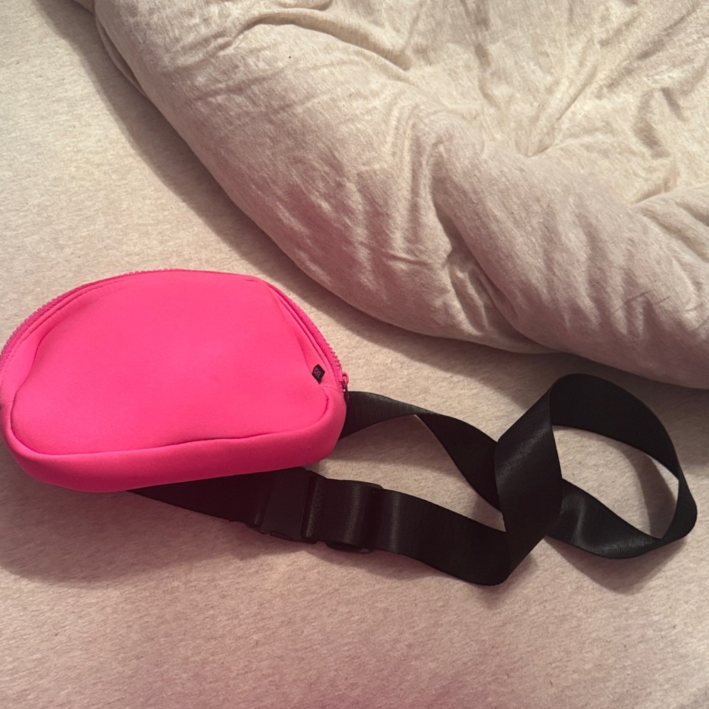Neon pink apana crossbody bag NWOT